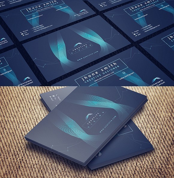 Business Card PSD Template