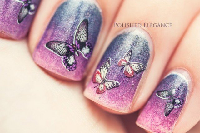 Butterfly Nail Design