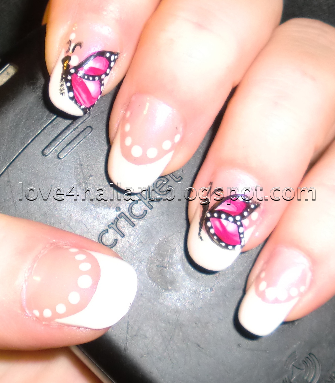 Butterfly Nail Design