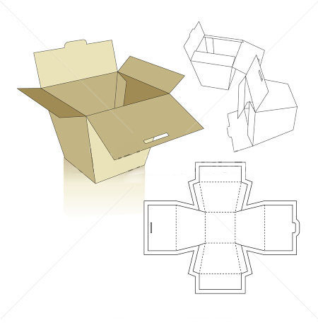 Cardboard Box Template