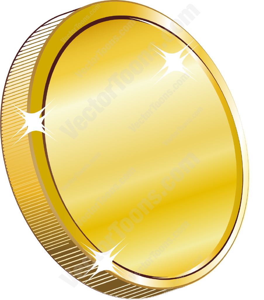 Cartoon Gold Coins