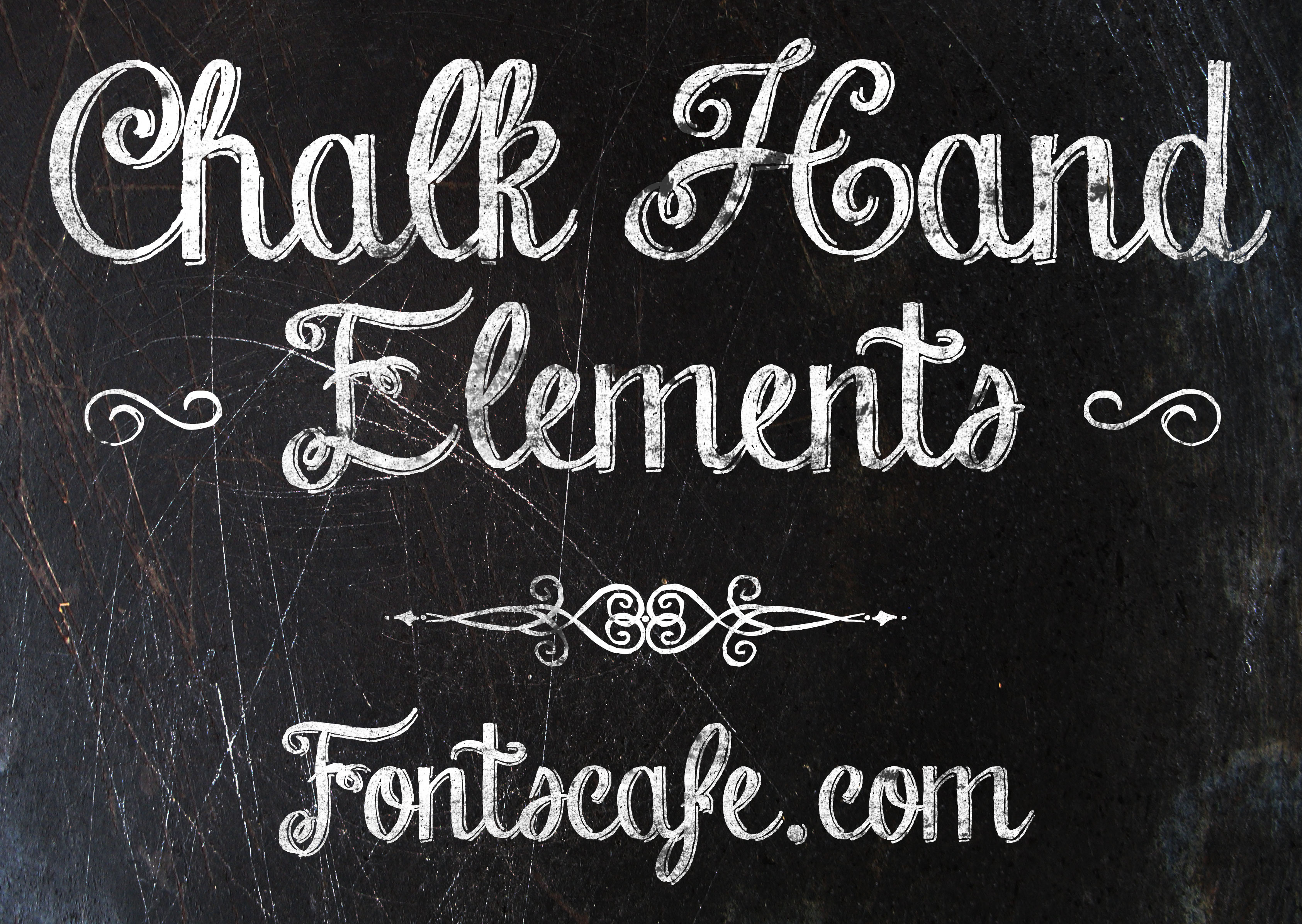 17 Font For Chalk Elements Images