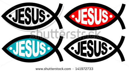 Christian Fish Symbol Vector