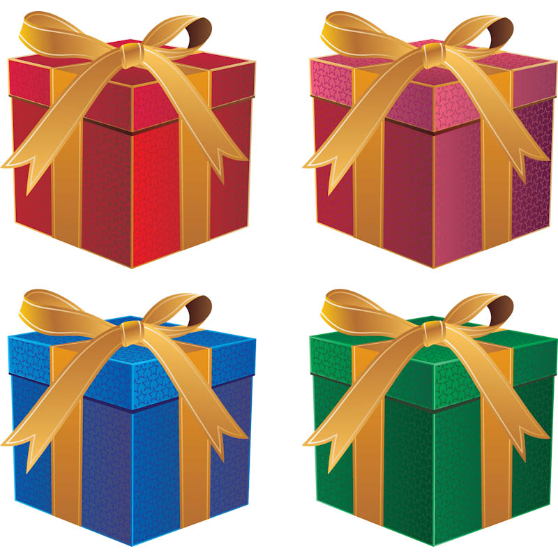 Christmas Present Vector Art