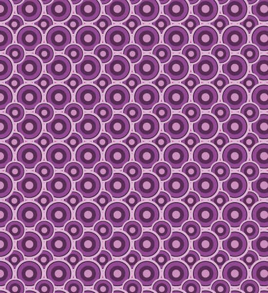 Circle Seamless Vector Patterns