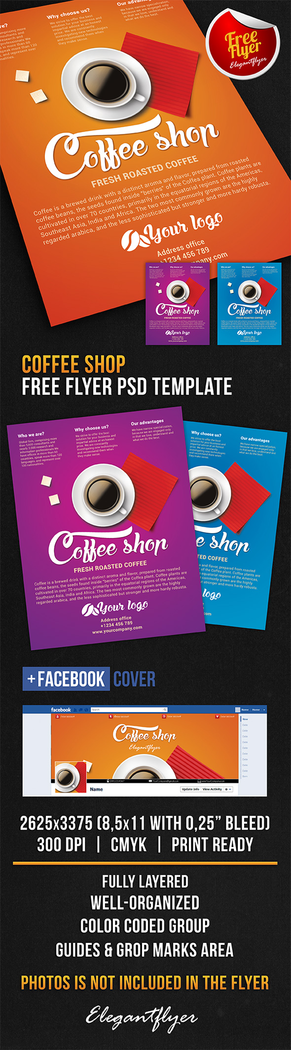 Coffee Shop Flyer Template Free