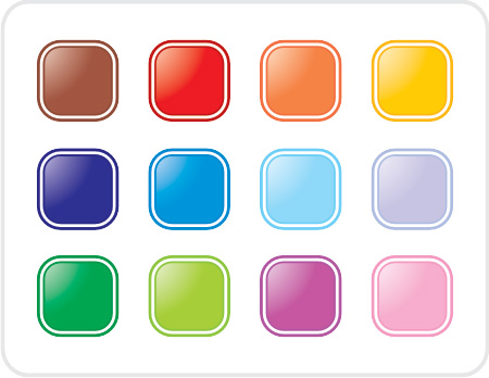 Colorful Free Button Graphics