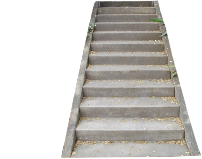 Concrete Stairsteps