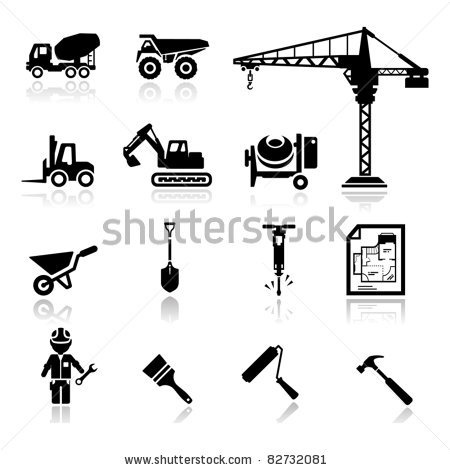 Construction Icons Vector