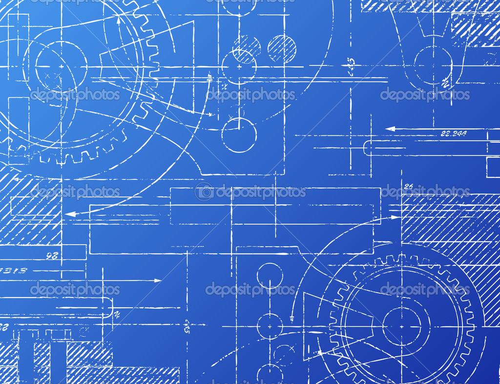 19 Stock Vector Blueprints Images