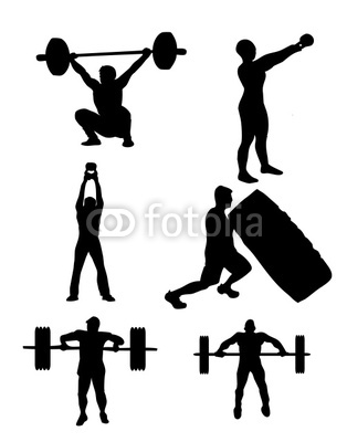 CrossFit Silhouette Clip Art