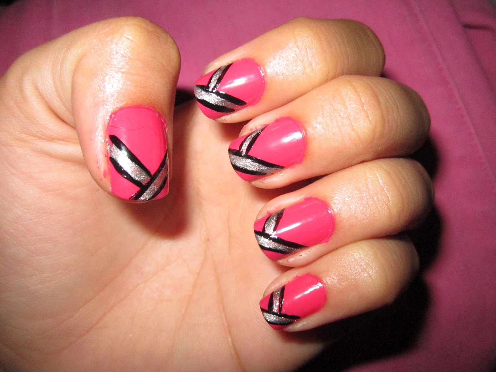 13 Plain Nail Designs Images