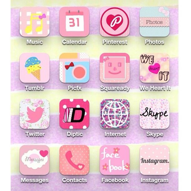 Cute iPhone Icons
