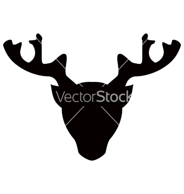 Deer Head Vector Art