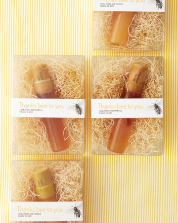 DIY Honey Wedding Favors