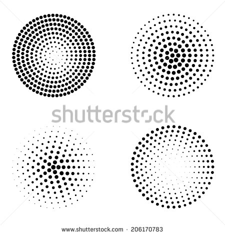 Dotted Circle Vector