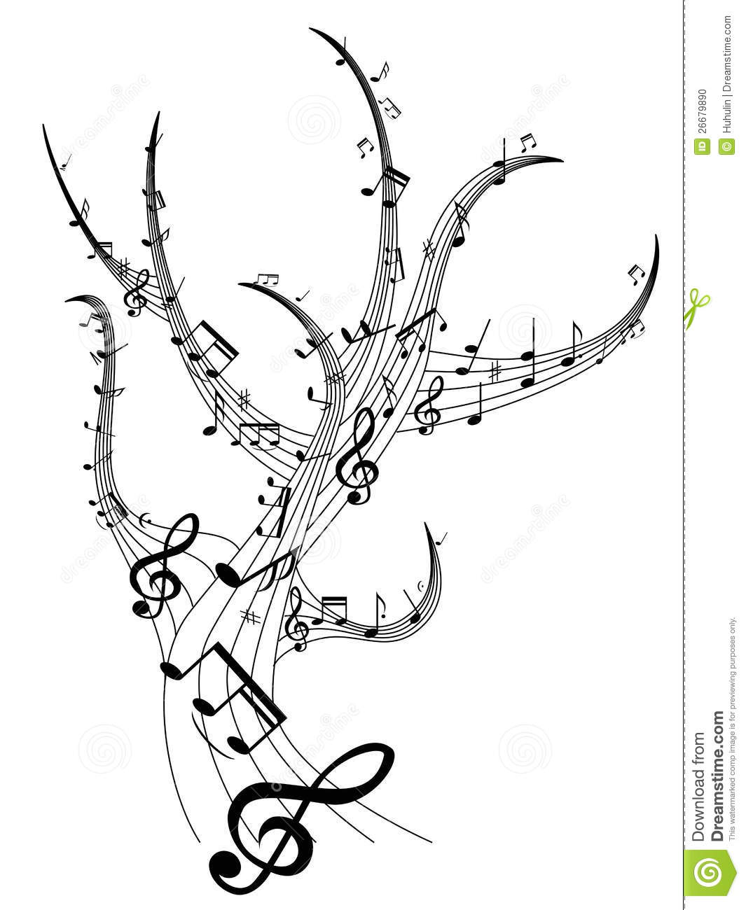 Draw Cool Designs Music Note