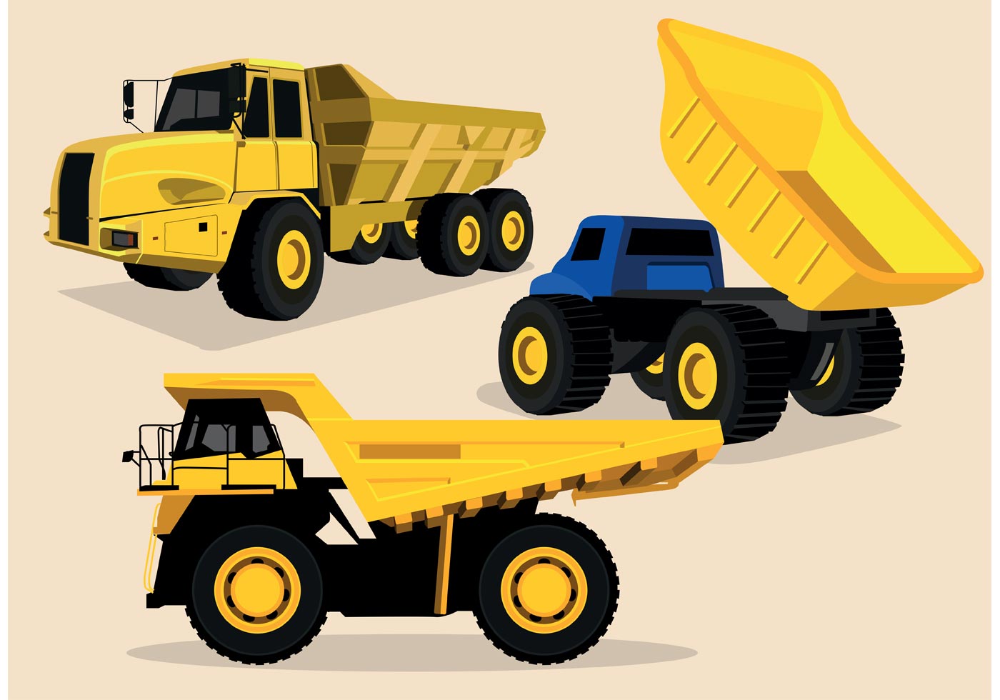 Dump Truck Vector