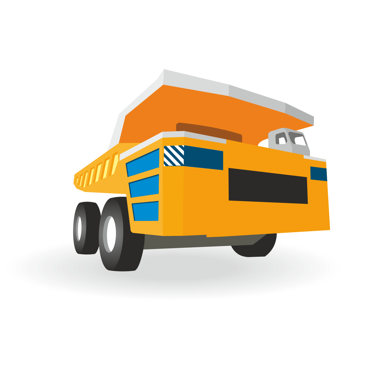 Dump Truck Vector