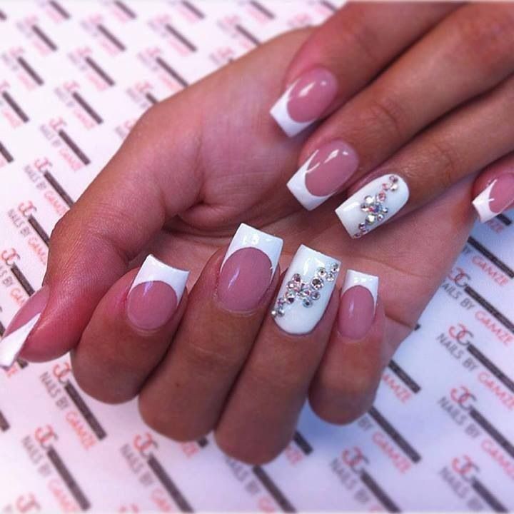 Elegant French Manicure Nails