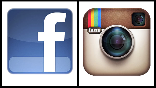 Facebook and Instagram Logos