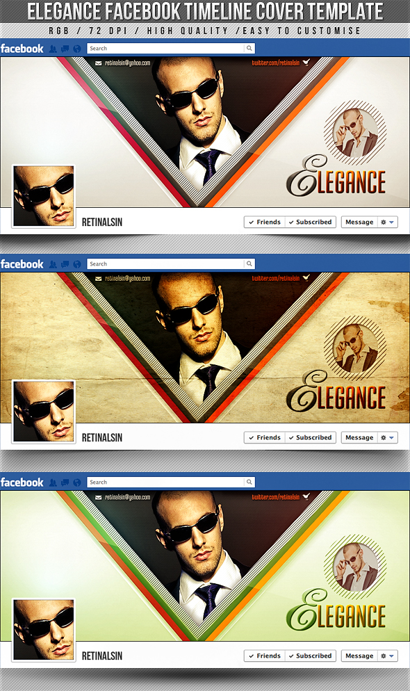 Facebook Timeline Cover PSD