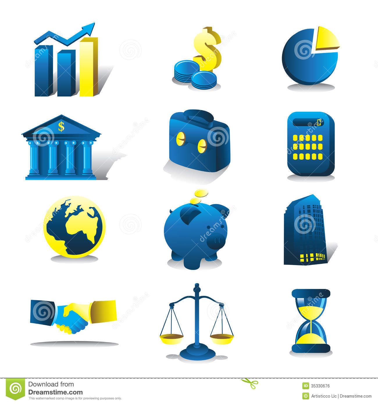 Finance Vector Icons Free