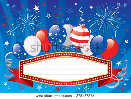 Fourth of July Clip Art Vector