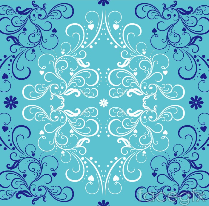 18 Free Blue Vector Background Patterns Images