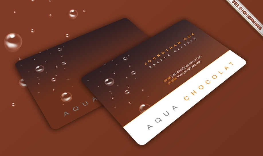 Free Business Card PSD Template Download