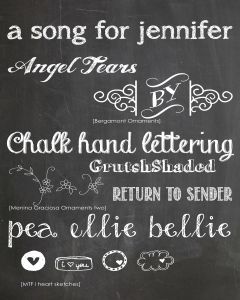 Free Chalkboard Fonts