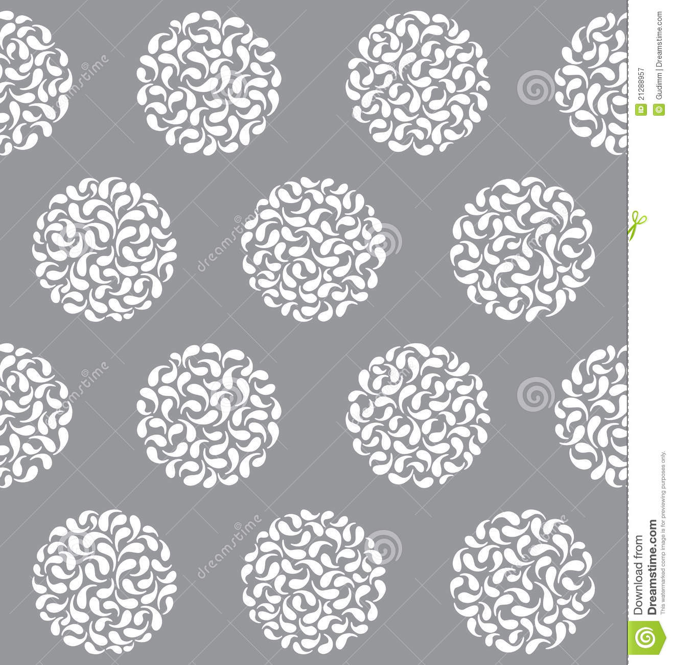 Free Circle Vector Pattern Seamless