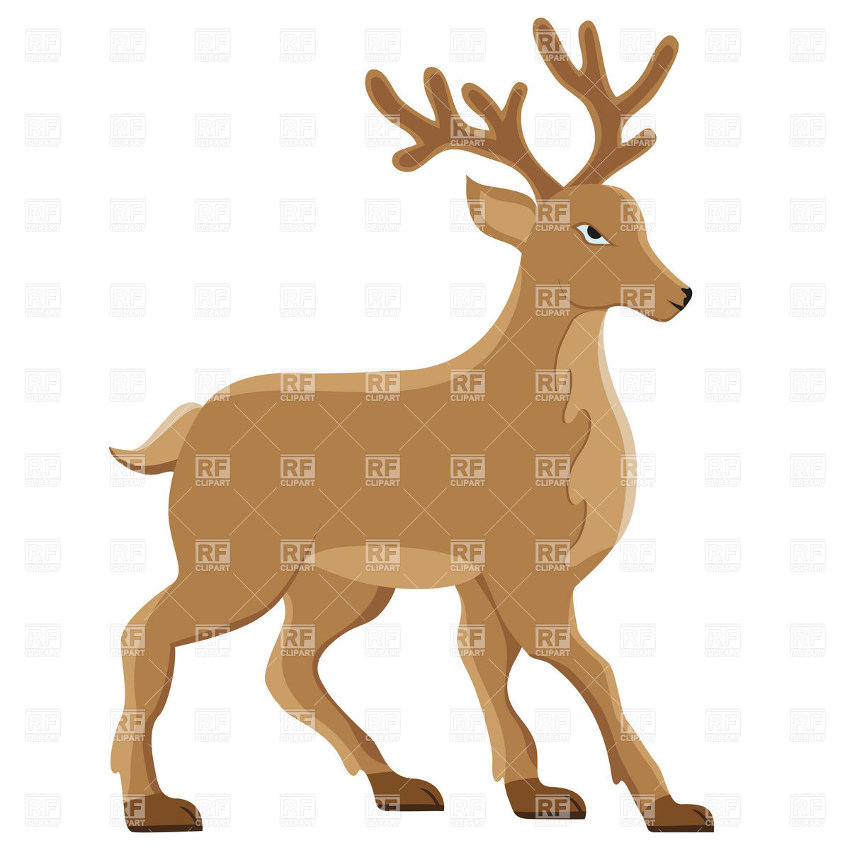 Free Deer Vector Clip Art