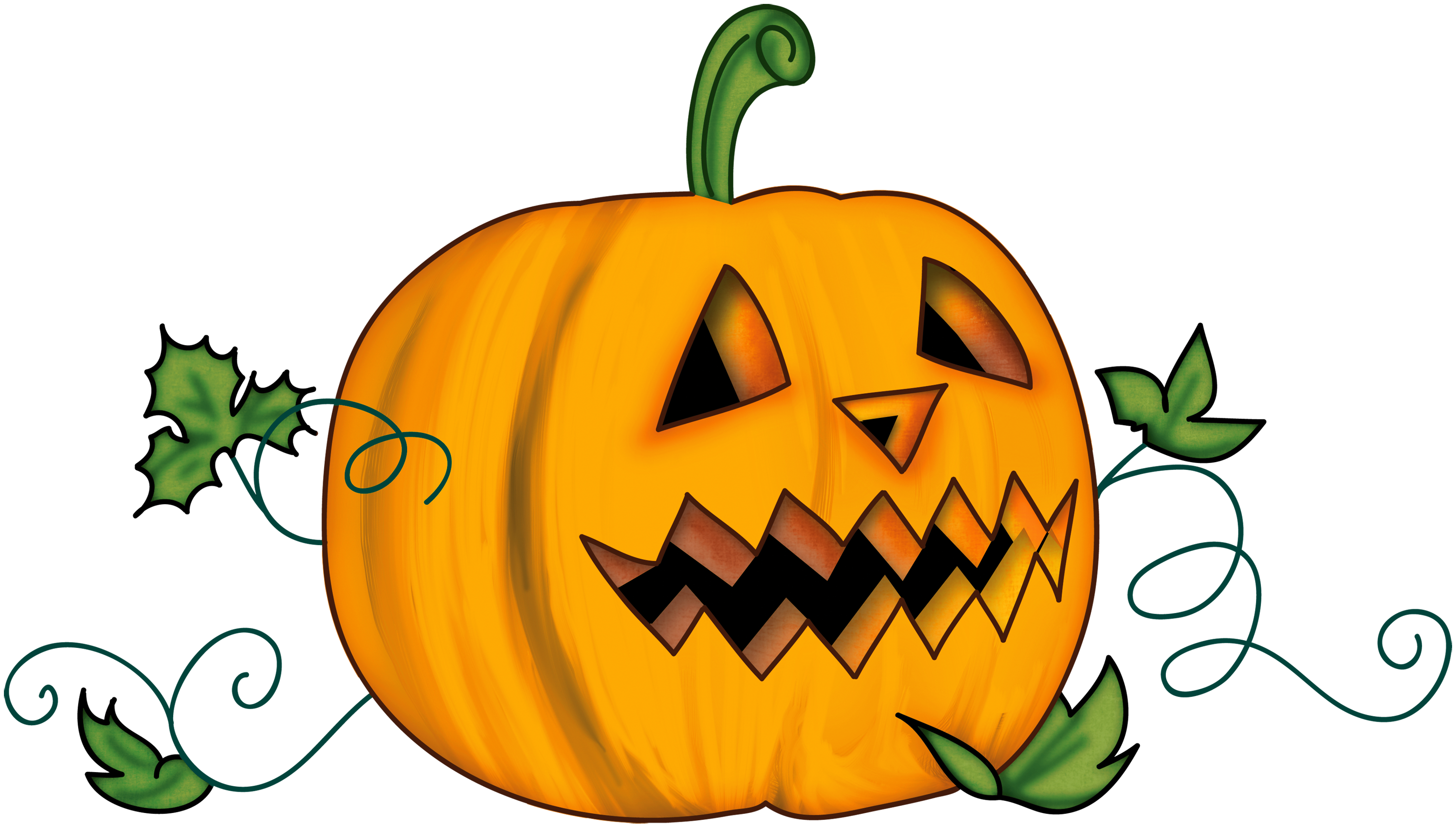 Free Halloween Pumpkin Clip Art