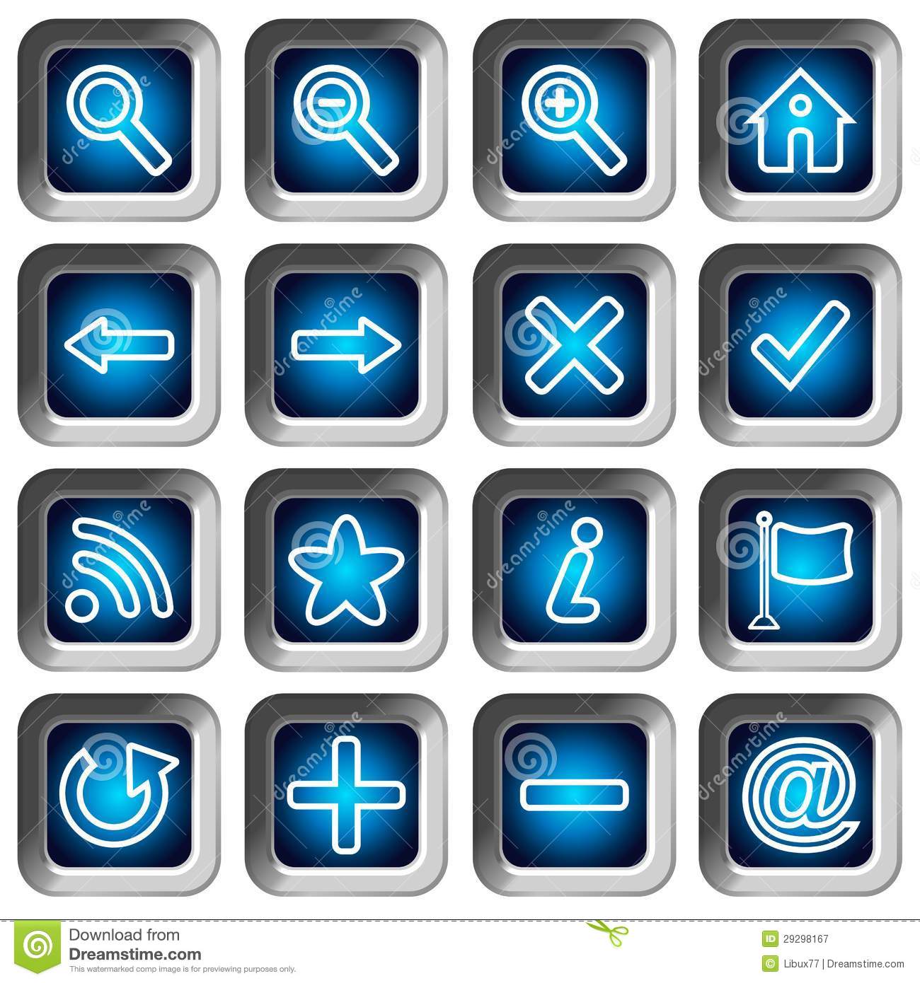 Free Navigation Button Icons