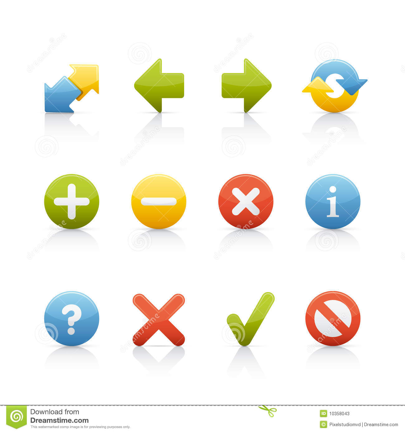 Free Navigation Buttons