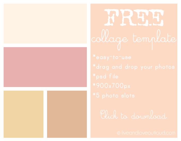 Free Photoshop Collage Template Free Photoshop Collage Template