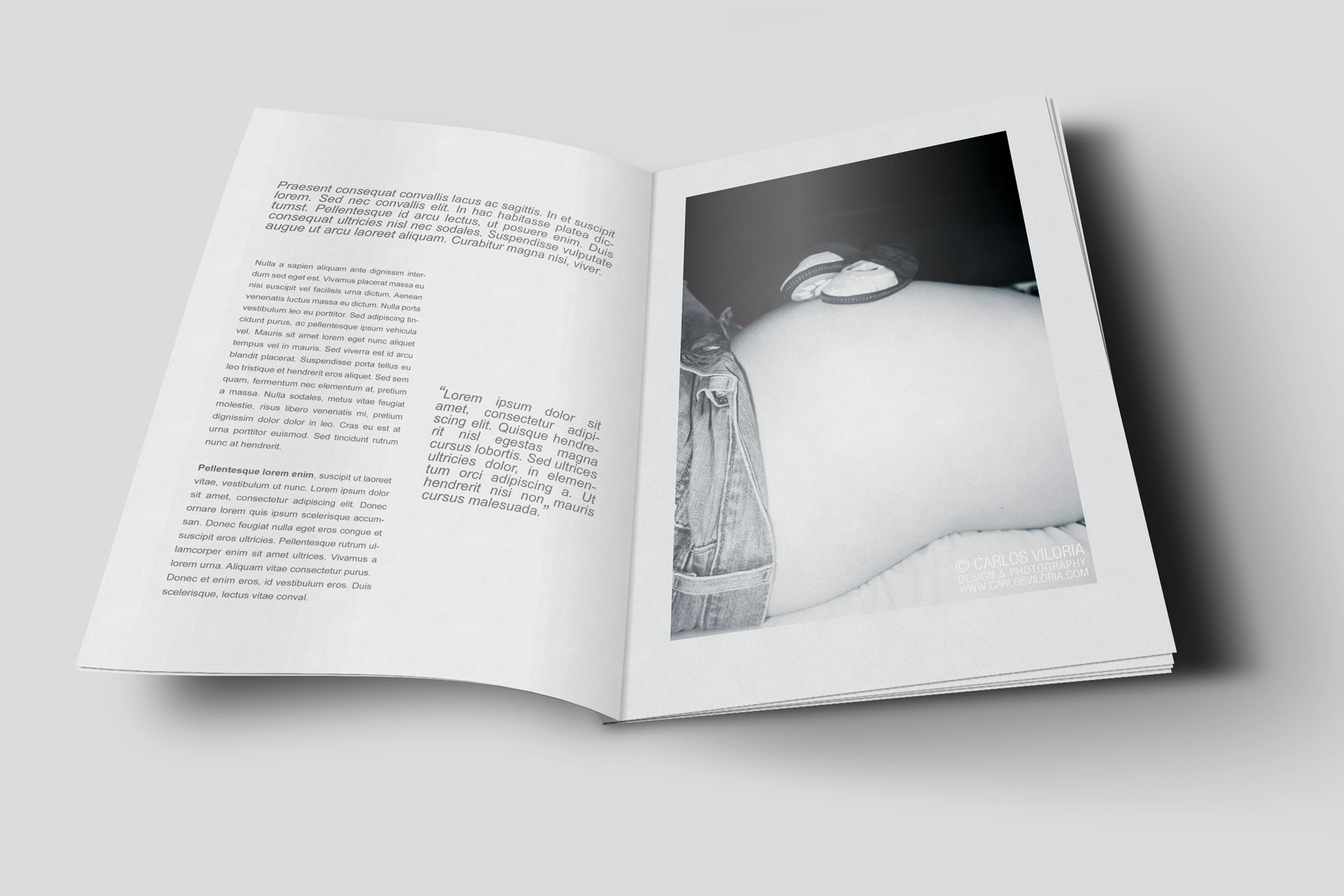 Free Psd Magazine Mockup Template