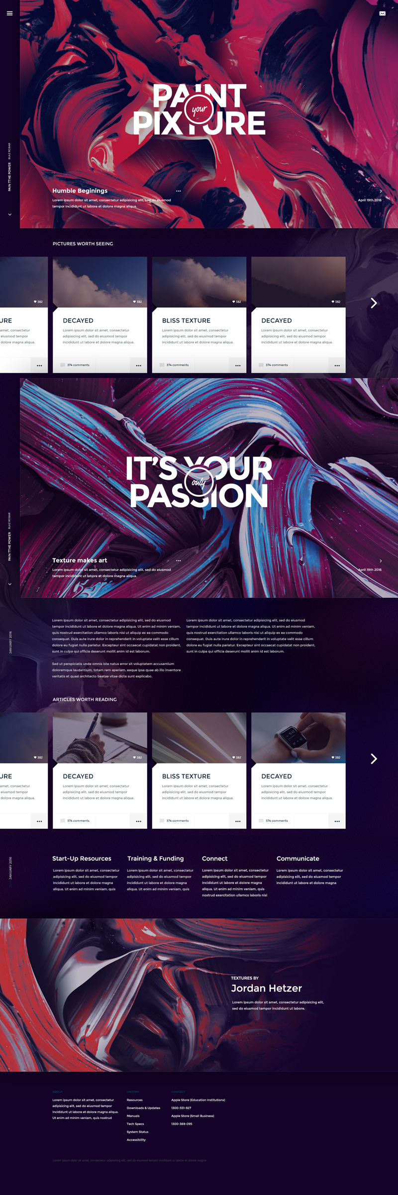 Free PSD Website Template