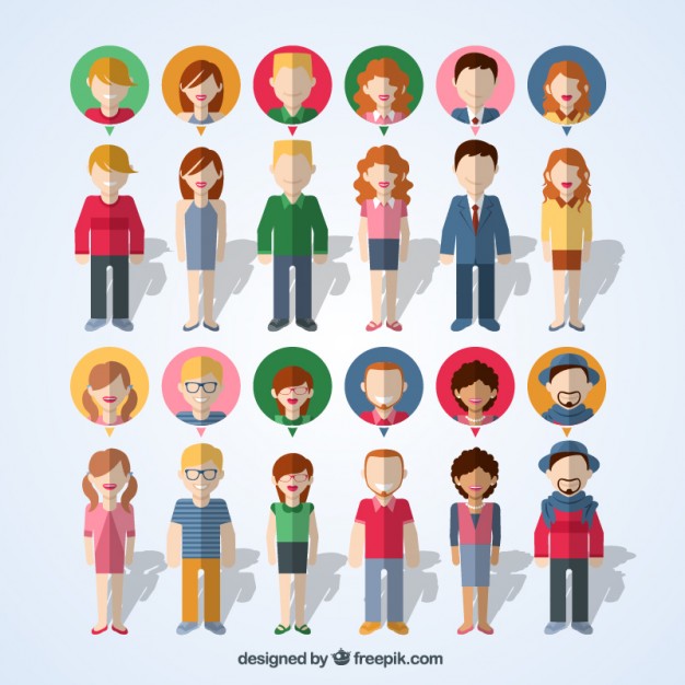 Free Vector People Icons