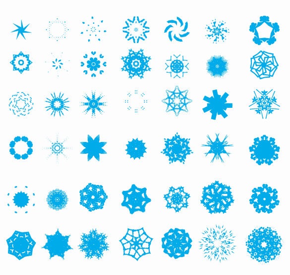 Free Vector Snowflake Clip Art