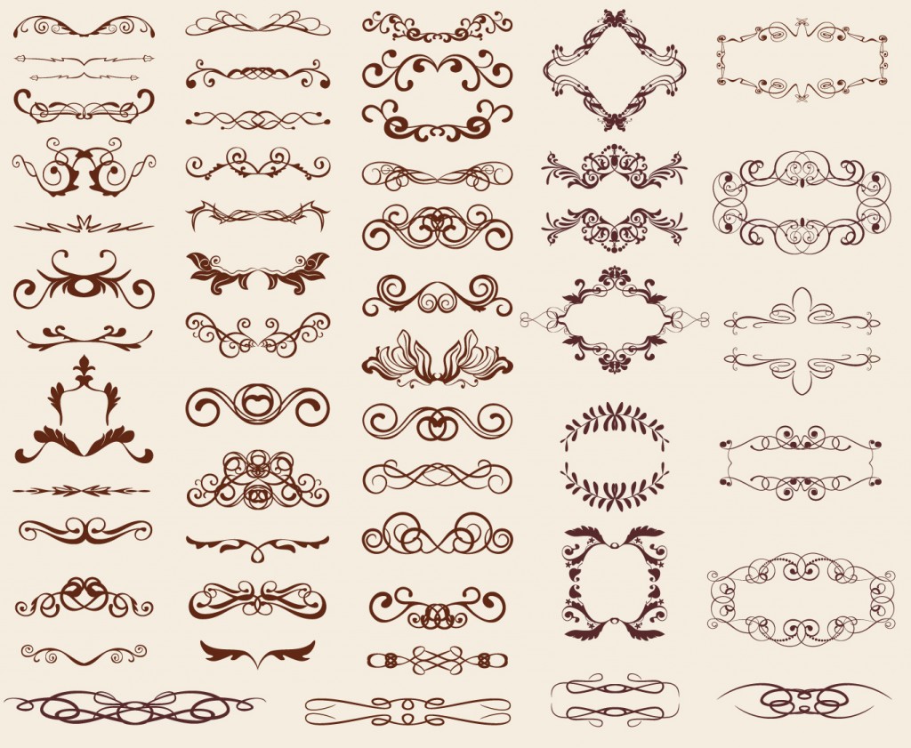 Free Vintage Vector Design Elements