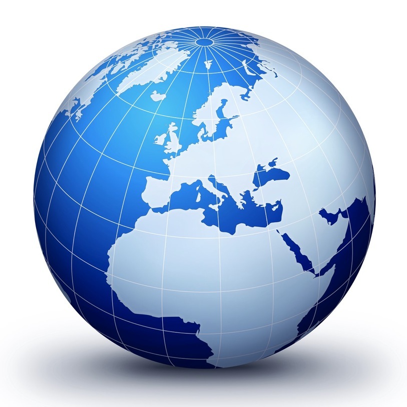 Free World Globe Logo