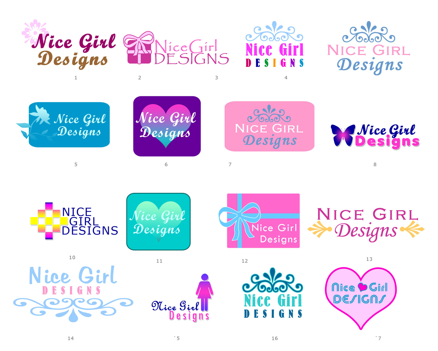 Girl Logo Design