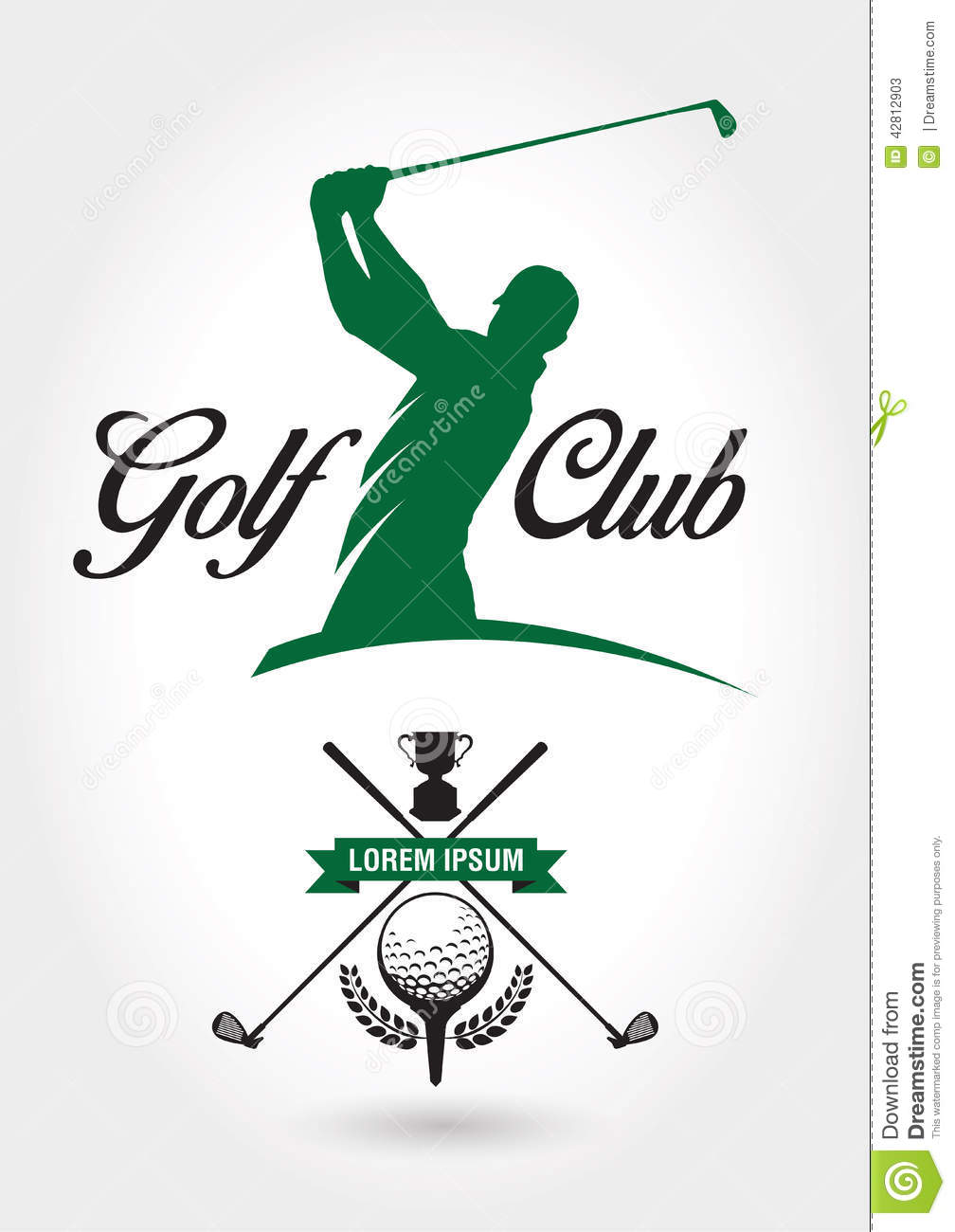 Golf Club Vector Logo