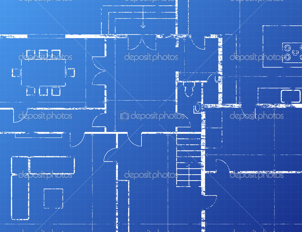 Graphic Architectural Blueprint