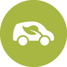 Green Performance Gauge Icon Green Performance Gauge Icon