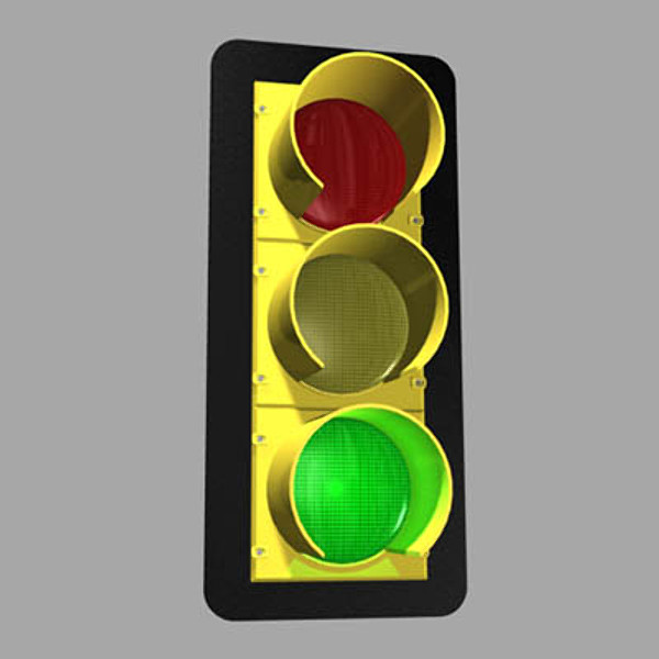 Green Traffic Light Icon