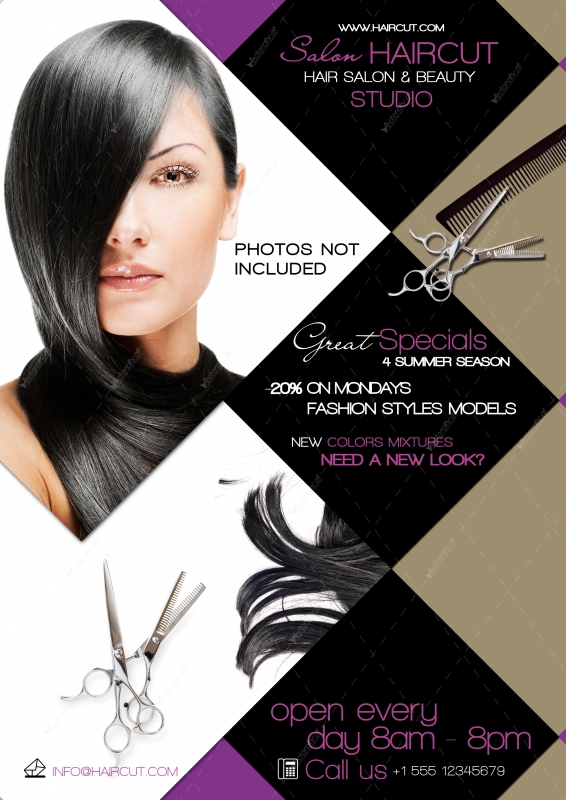 Hair Salon Flyer Templates Free