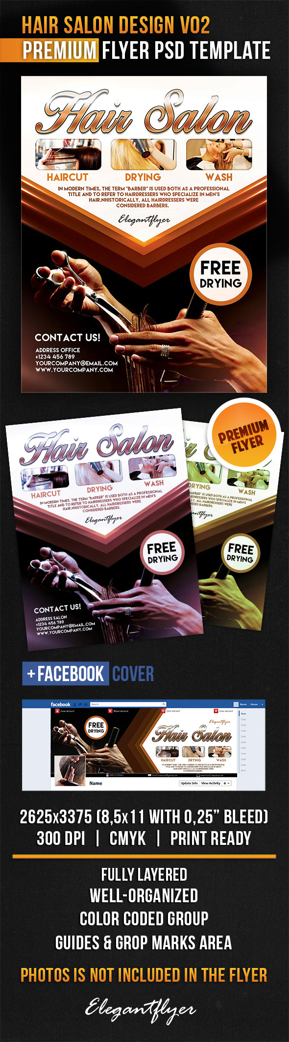 Hair Salon Flyer Templates Free